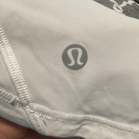 Lululemon Athletica Sculpt Tank Top II Off White Mesh Panels 10 - Picture 7 of 7